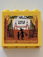 Brique LEGO jaune Halloween 2019 Legoland
