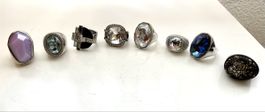 Konvolut SWAROVSKI Ringe, Gr.52