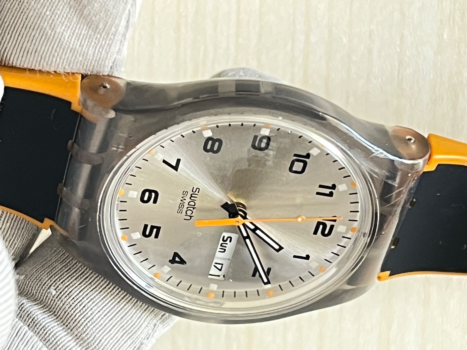Swatch Orologi: Swatch Uhr Gent, Datum – Usato da Grenchen venduto da chththl 6