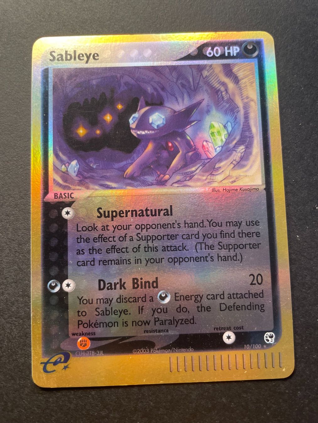 Pokémon Cartes à collectionner: SABLEYE 10/100 SANDSTORM REVERSE HOLO – D'occasion à Zürich par pokemon_cards