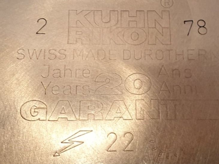 Rikon Pfannen: Pfanne  Kuhn Rikon – Gebraucht aus Gwatt (Thun) von Letzte-Chance-III 4