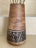 Seltene grosse Keramik Vase aus der Schweiz signiert FRICK