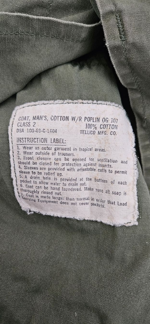 US Army Uniformi: vietnam war us air force jungle jacket – Usato da Venthône venduto da piz_py9h 3
