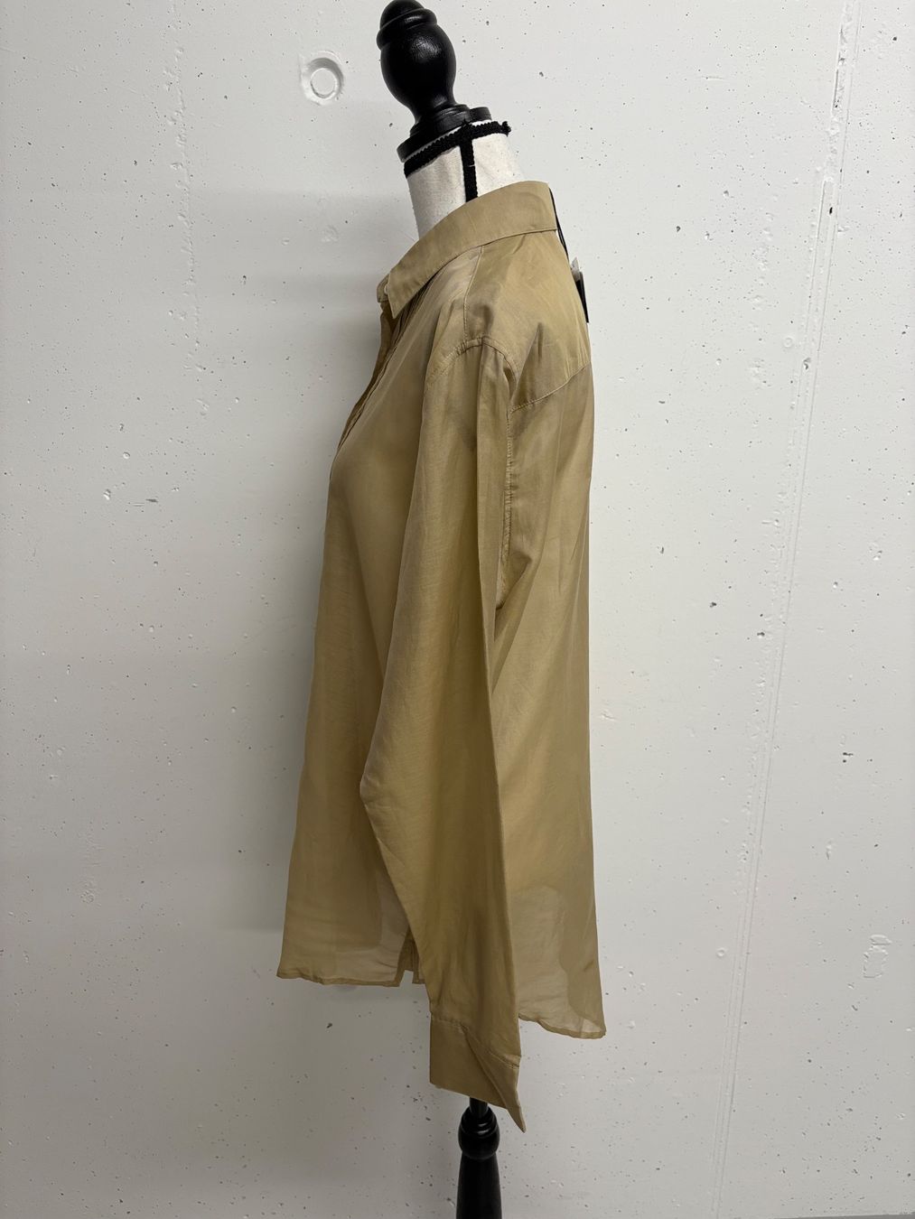 Camicette: Neue Aspesi Bluse in Gold Beige Gr. 44 mit Seide – Nuovo e nell'imballaggio originale da Regensdorf venduto da secondchancefashion 2