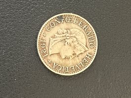 10 Rappen, 1921 Helvetica, Schweizer Münze