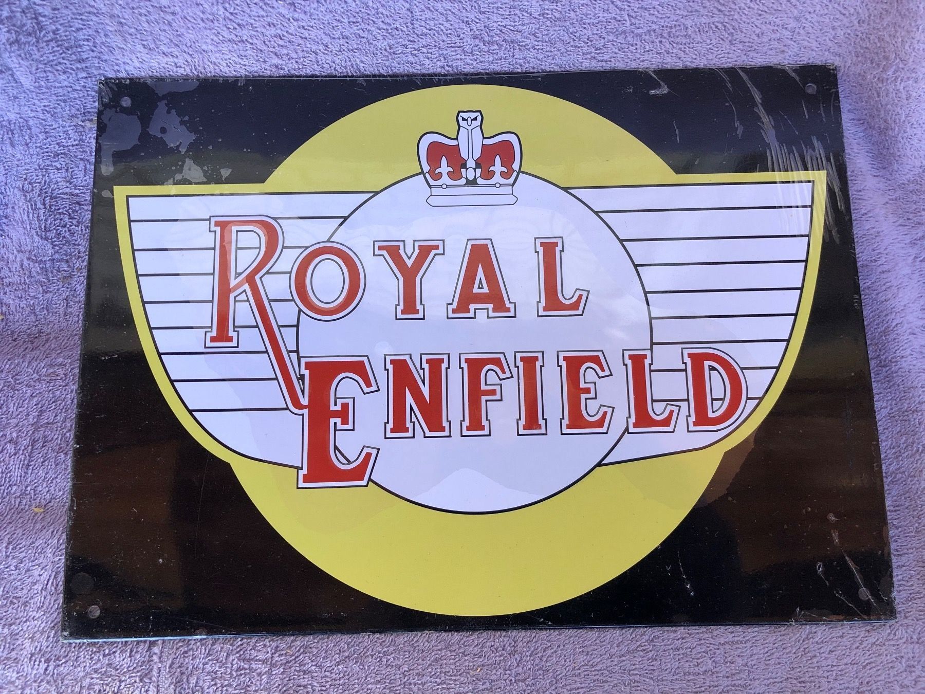 Insegne: Royal enfield Motorrad gun Oldtimer – Nuovo (secondo la descrizione) da Reinach AG venduto da rares75