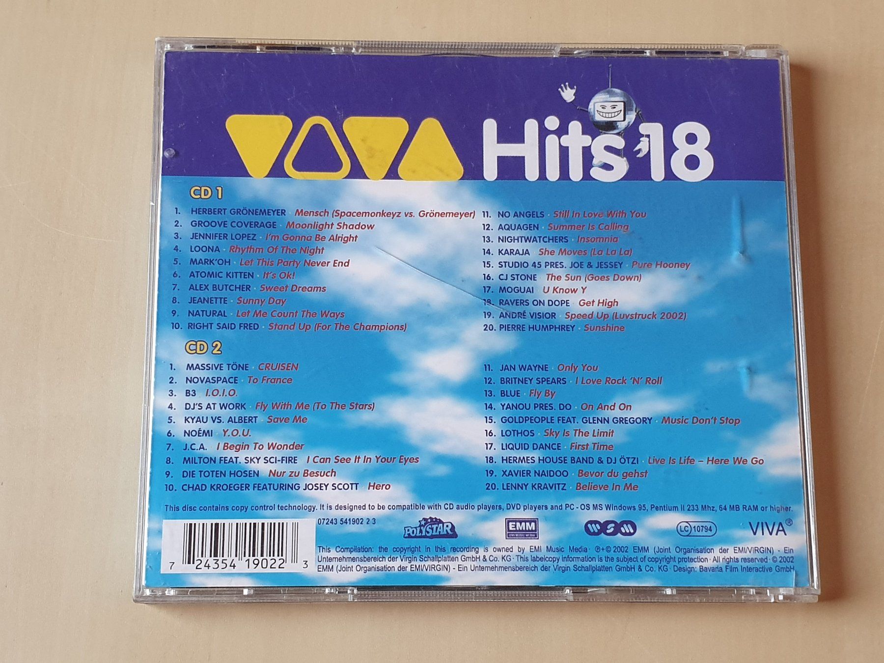 CDs: Viva Hits 18 – Gebraucht aus Stansstad von collectorsshop 1