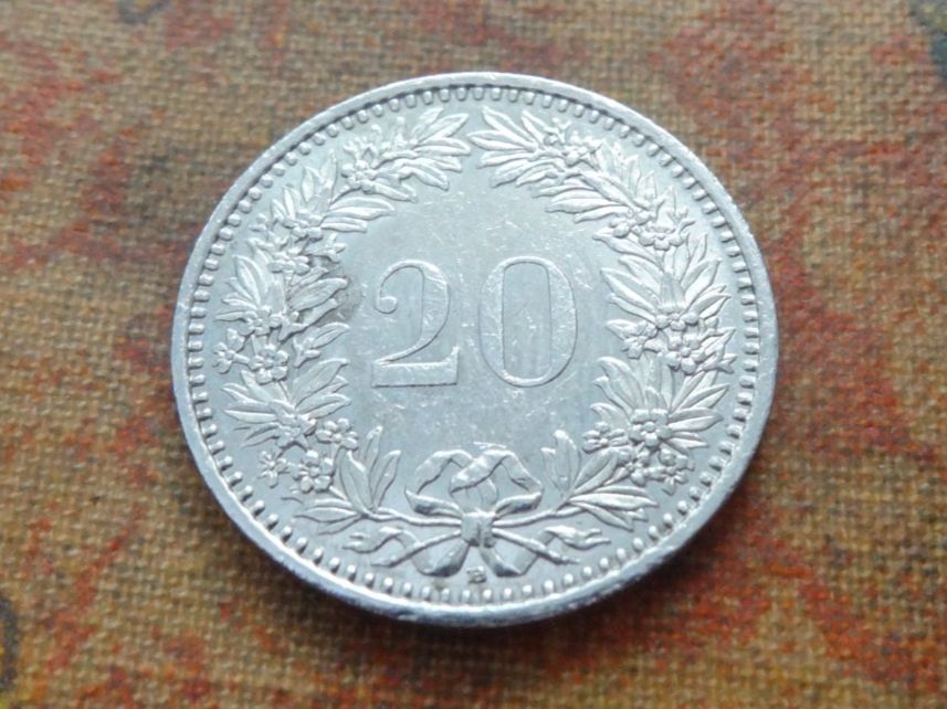 Tutti le monete: 20 Rp. 2001 – Usato da Romanel-sur-Lausanne venduto da Swift13 1
