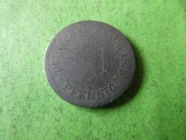 Dt. Reich 1875,  10 Pfennig