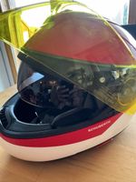 Motorradhelm Schuberth rot/weiss C4 Pro Klapphelm