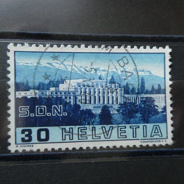 Alle Briefmarken: CH212 - Bâtiments SDN 212.2.05 vollstempel – Gebraucht aus Trélex von Phil_Albert