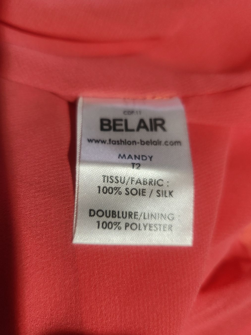 Gonne: Jupe corail BELAIR T2, soie - – Usato da Niedergösgen venduto da Eva2410 5