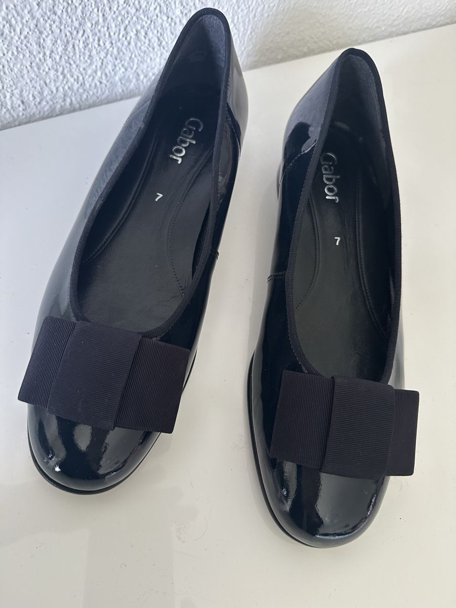 Scarpe da donna: Gabor Ballerina, Lack nightblue neu – Nuovo (secondo la descrizione) da Männedorf venduto da Ewallstreet
