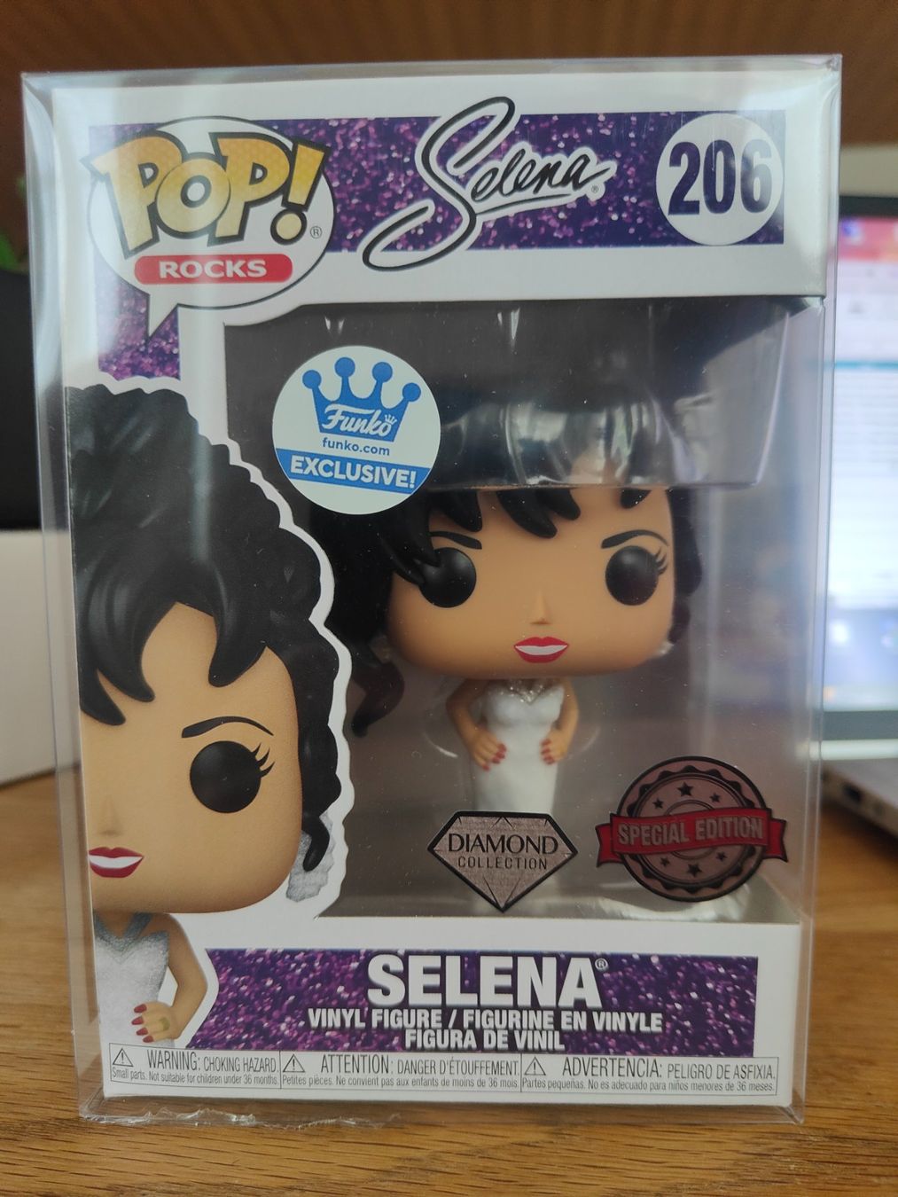 Funko Statuette: Funko Pop! Rock - Selena Diamond SE #206 – Usato da Benken SG venduto da beasty91