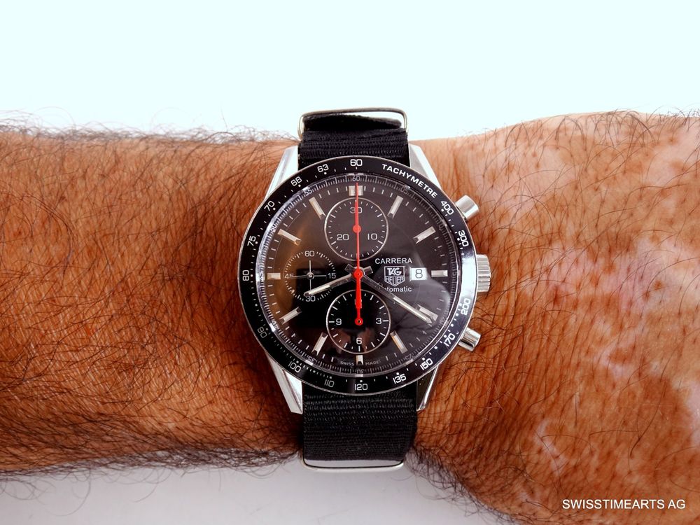 TAG HEUER CARRERA CALIBRE 16 CHRONOGRAPHE AUTOMATIK (Gebraucht) in