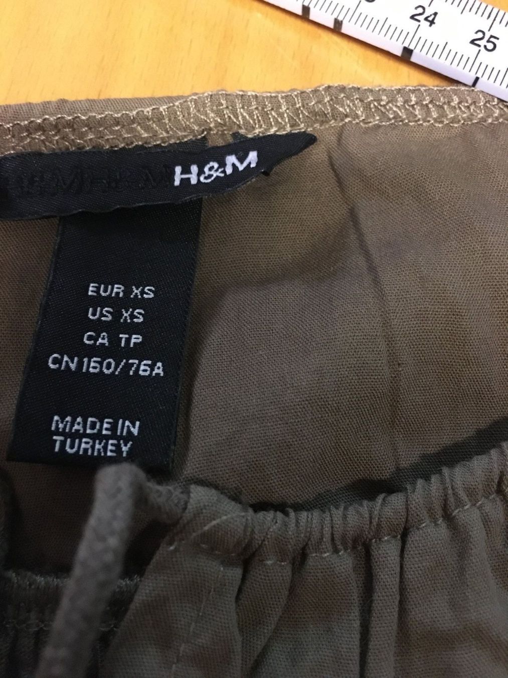 H&M Top: H&M Top, Gr.XS, braun – Usato da Arni AG venduto da Mimo007 1