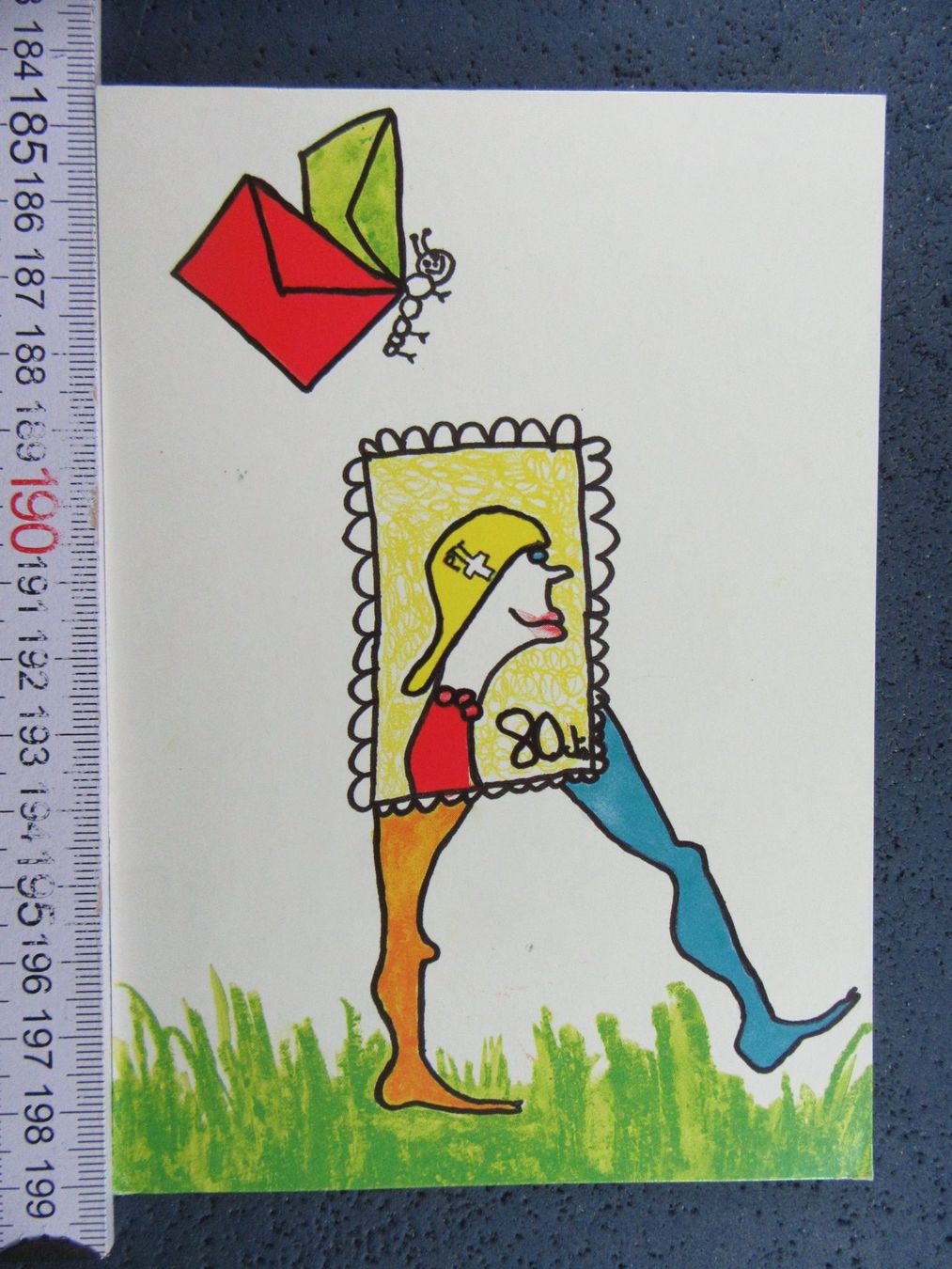 Cartoline postali: POST SCHWEIZ PTT WERBE-AK – Usato da Ettingen venduto da Hausi4711