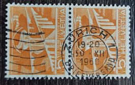 TR103 Timbre Suisse Oblitere 1960
