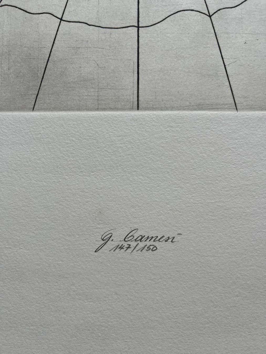 Grafica & Litografie: SOMMERAUKTION - Gianfranco Camesi - handsigniert – Usato da Bern venduto da art-for-sale 1