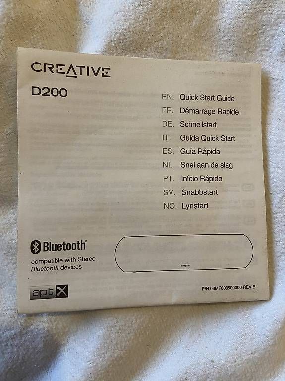 Lautsprecher: CREATIVE D200 Musikbox – Gebraucht aus Bern von jul_psg2 3