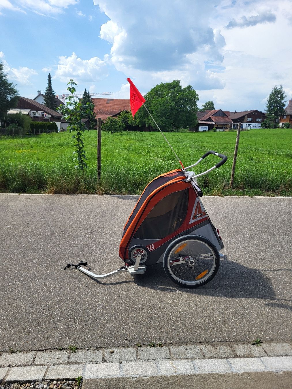 Thule Rimorchi: Thule Chariot Cougar 2 Veloanhänger – Usato da Gutenswil venduto da yve16