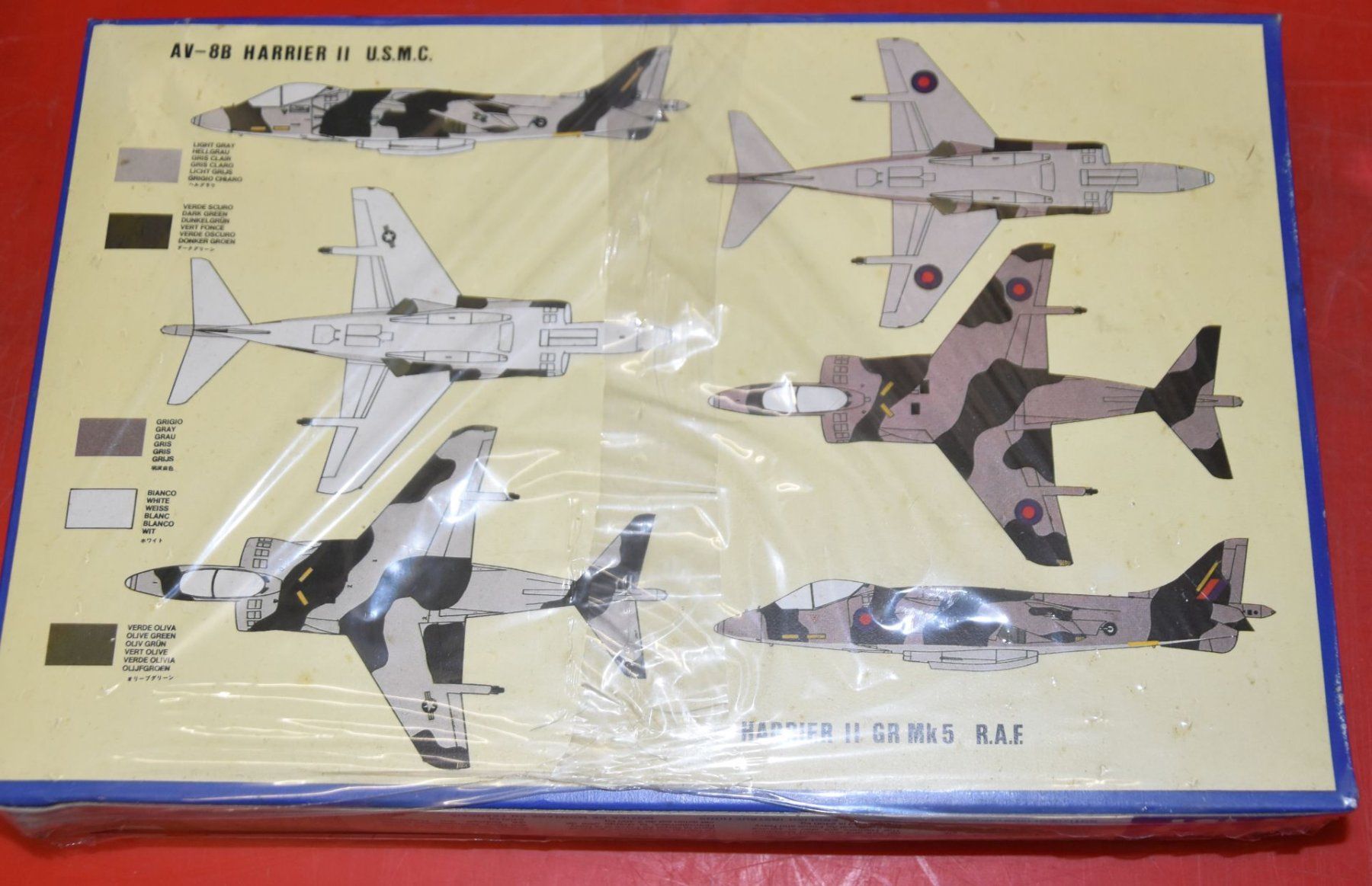 Kit di modellismo & Modellini statici: Harrier AV8 od. MK5 – Nuovo e nell'imballaggio originale da Liestal venduto da estreiter 1