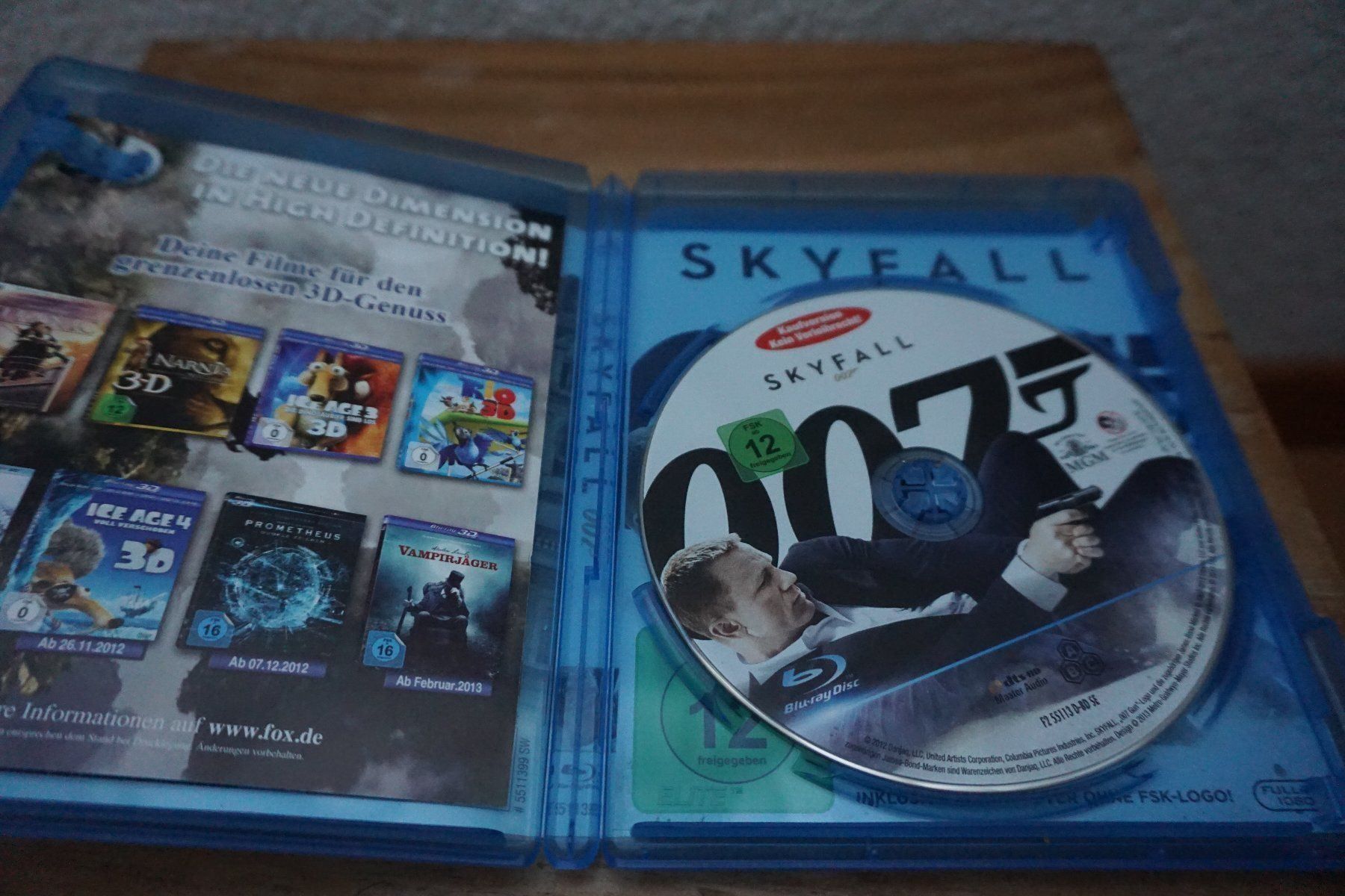 Tutti i DVDs: *SKYFALL* 007 James Bond (Blue Ray) – Usato da Hochdorf venduto da Aguadulce 1