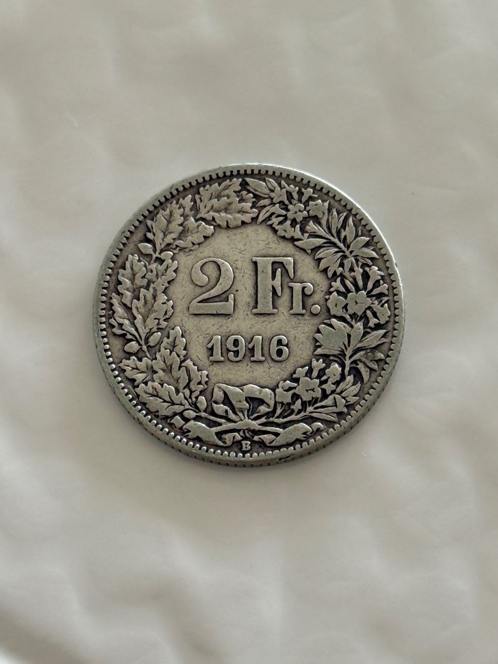 Tutti le monete: 2 Franken 1916  Rar – Usato da Wallisellen venduto da SWISS_SILVER1 1