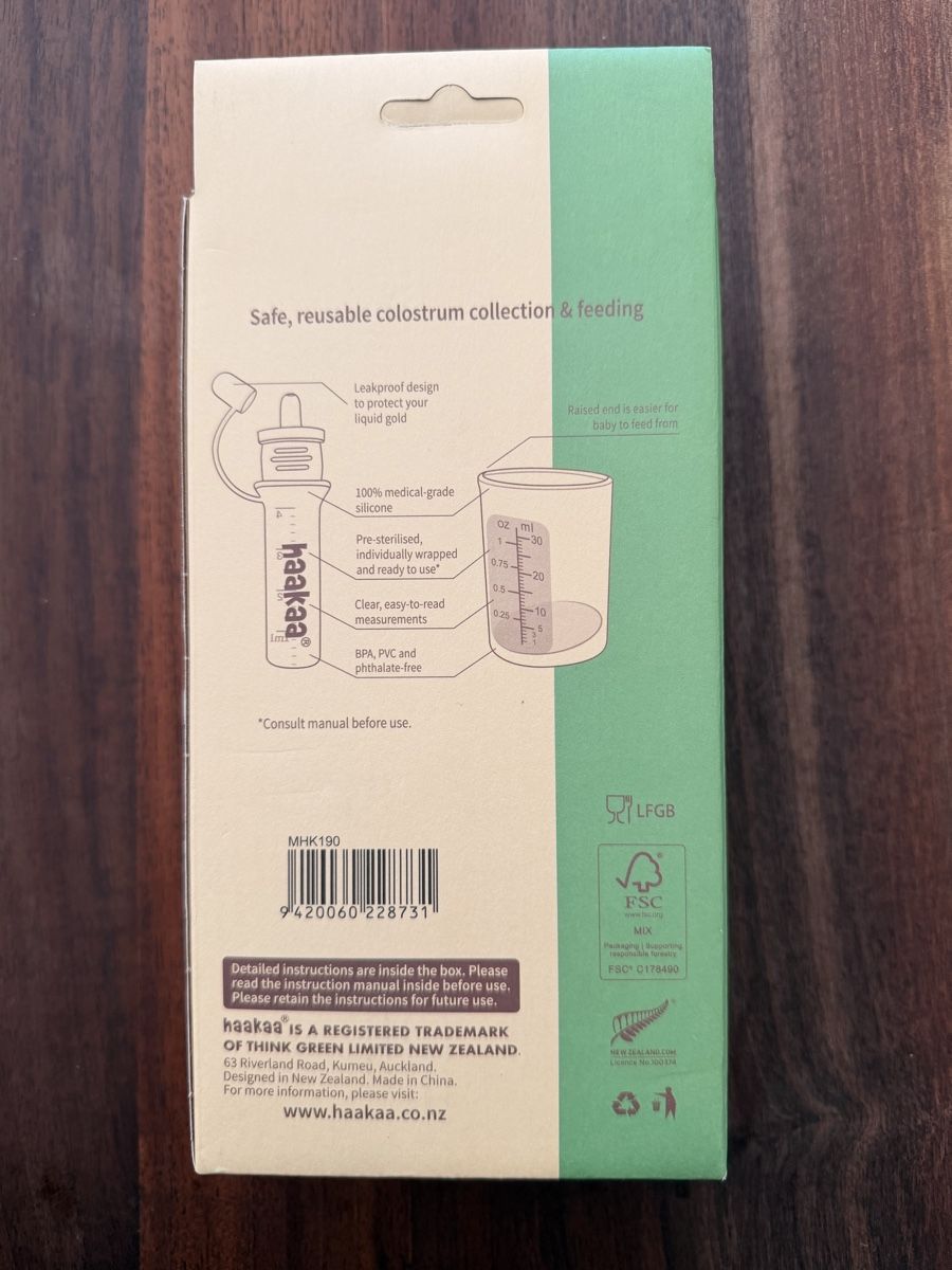 Haakaa Accessori per l’allattamento: Kit collecteur colostrum – Nuovo e nell'imballaggio originale da Lengnau BE venduto da wal_zf7c 1