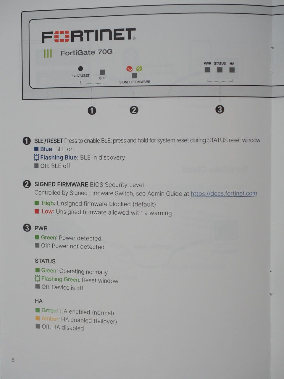 Fortinet Firewall: FORTINET FortiGate 70G Firewall  (26072126PL) – Nuovo e nell'imballaggio originale da Zürich venduto da fundsachenverkauf 3