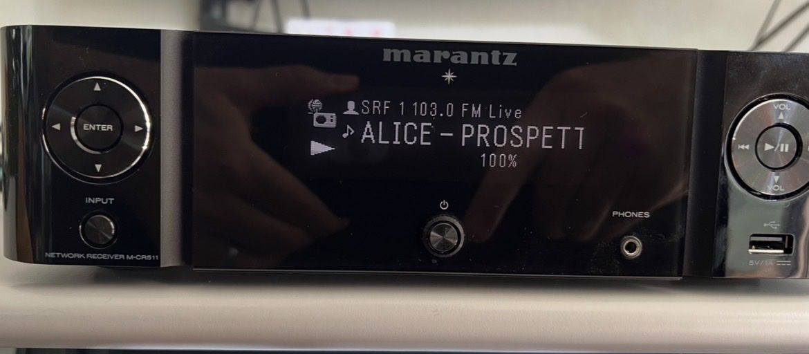 Marantz Lettore multimediale & Streamer: Marantz network receiver M-CR511 – Usato da Schaffhausen venduto da ffilipovici