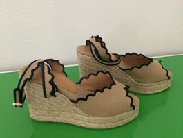 Castaner - Wedges Sandalen, Spezialedition, beige, Grösse 38