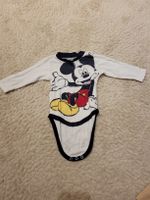Mickey Mouse Baby Body, Langarm, Grösse 62/68, Top Zustand!