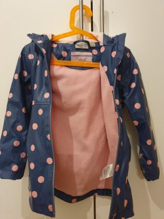 Regenjacke Gr. 110/116, leicht gefüttert