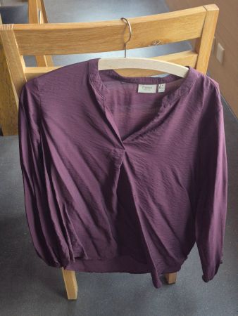 Bluse Grösse M - bordeaux