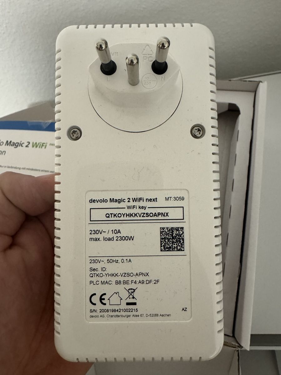 Devolo Unità & Adattatore: Devolo Magic 2 WiFi next Add-on Adapter  – Usato da Sursee venduto da TeamBully 2