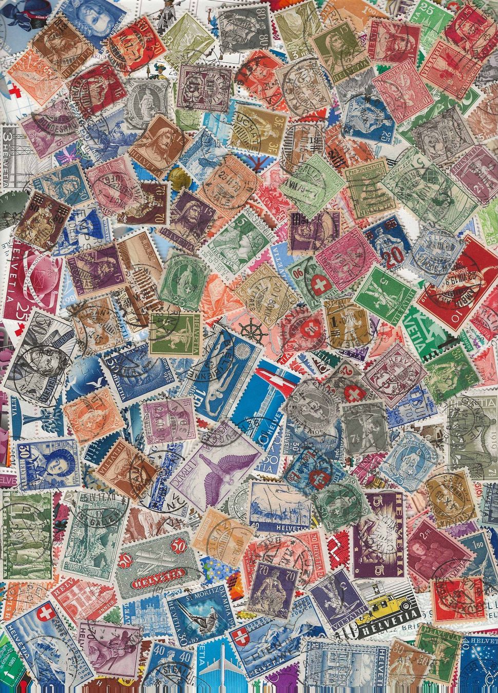 Tutti i francobolli: VR02 - 30 gr. timbres CH en vrac – Nuovo e nell'imballaggio originale da Trélex venduto da Phil_Albert