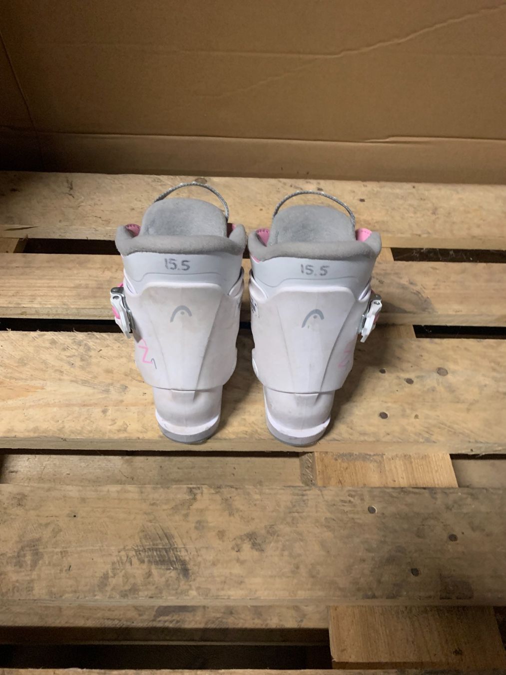 Head Chaussures garçon: Skischuhe, HEAD Z1, Grösse 25 – D'occasion à Schwarzsee par Sidecut 1