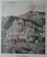 Bern Oberland Ort? Bauernhaus anno dazumal