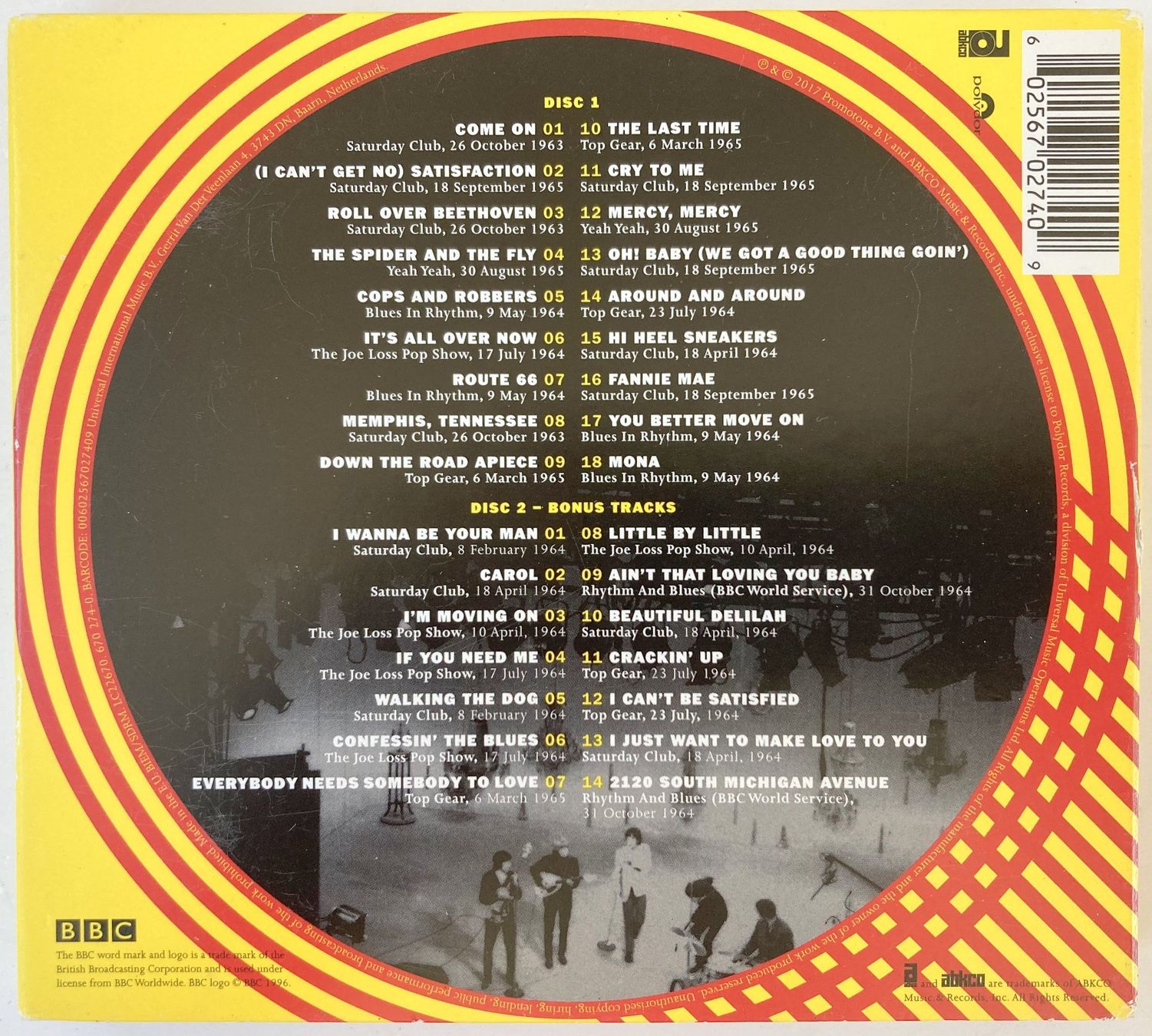CDs: ROLLING STONES - ON AIR – Gebraucht aus Bottens von hotter-than-hell 1