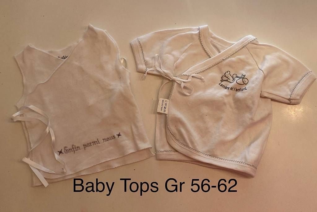 Camicie, Top & T-shirt: Baby-oberteile Gr 56-62 – Usato da Zürich venduto da lazygalaxy