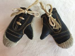 Leder Boxhandschuhe Puppengrösse