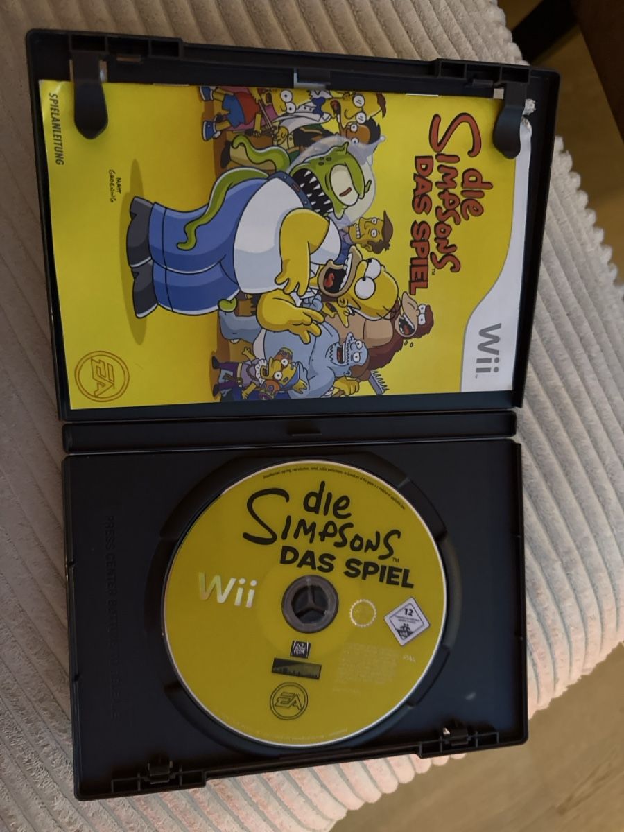 Nintendo Jeux: Die Simpsons Das Spiel WII gebraucht – D'occasion à Feuerthalen par tan_sc6v 1