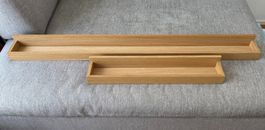 Hübsch Interior Bilderleisten Eiche 120 + 60 cm, neu
