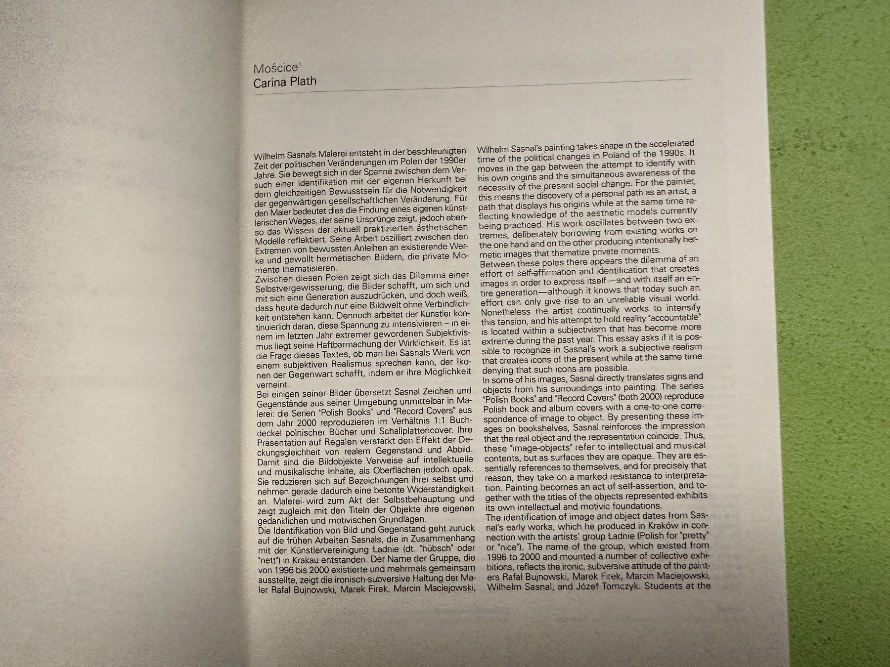 Libri: Wilhelm Sasnal: Night Day Night. – Usato da Zürich venduto da allp 3