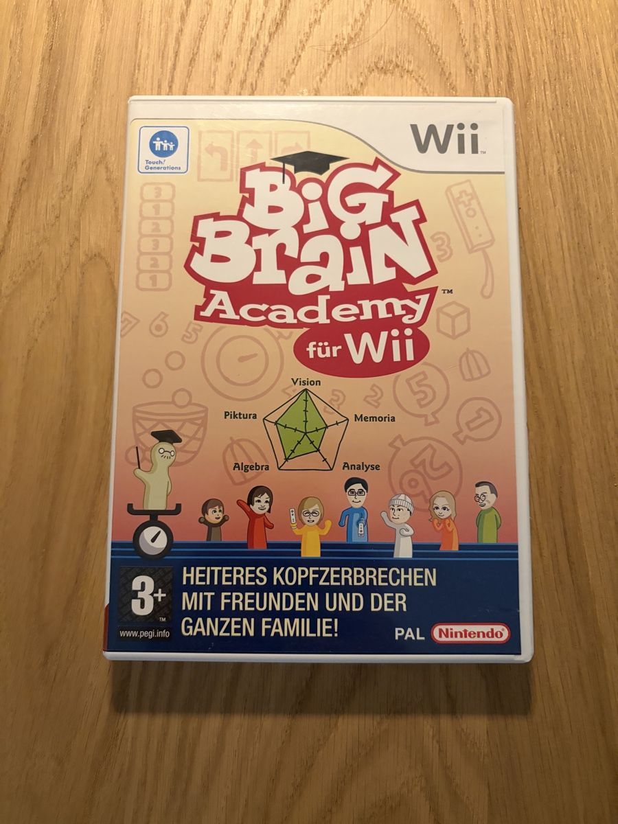Nintendo Spiele: Big Brain Academy - Nintendo Wii – Gebraucht aus Pully von FunkyGames