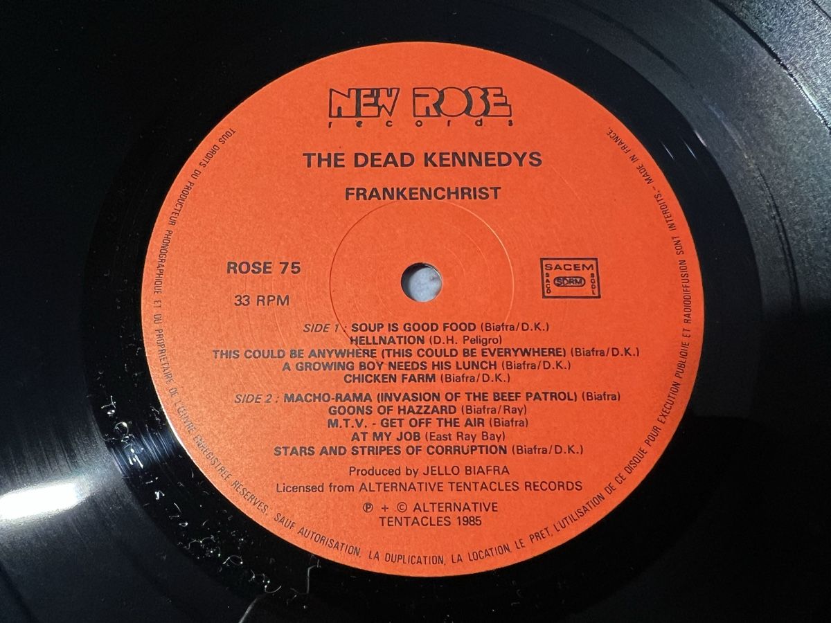 Dischi in vinile: Dead Kennedys - FrankenChrist LP  POSTER! – Nuovo (secondo la descrizione) da Zürich venduto da musicLP 5