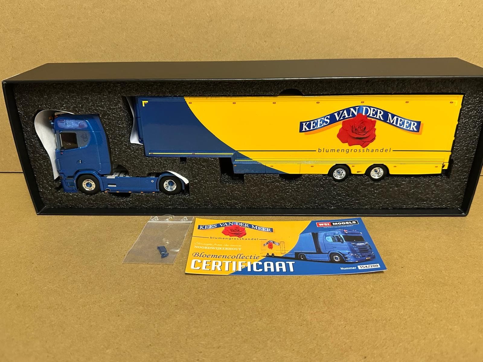 WSI Models Kit di modellismo & Modellini statici: WSI Scania Kees van der Meer – Difettoso da Dagmersellen venduto da FBM-Bacheli