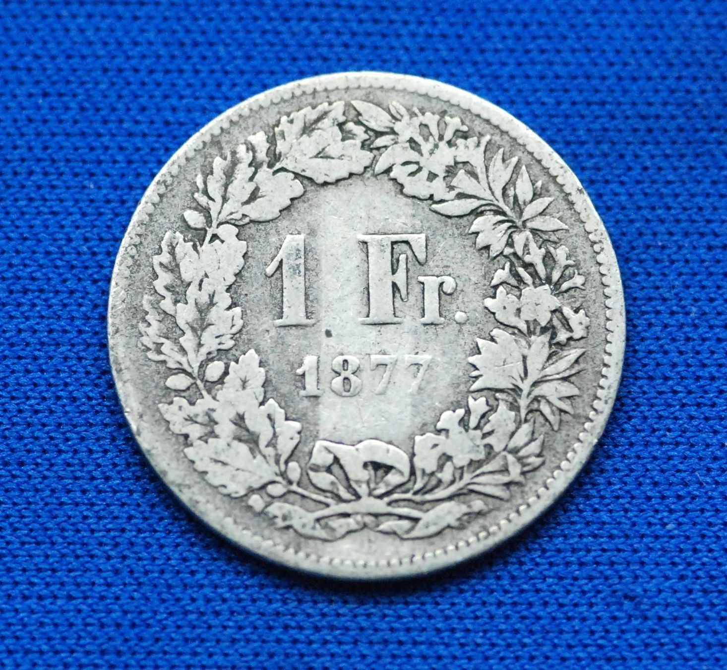 Tutti le monete: Silberner 1.- Jg. 1877 – Usato da Mühlethal venduto da sowato