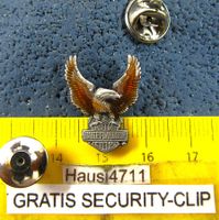HD PIN HARLEY-DAVIDSON EAGLE 3D-OPTIC GEPRÄGT LACKIERT